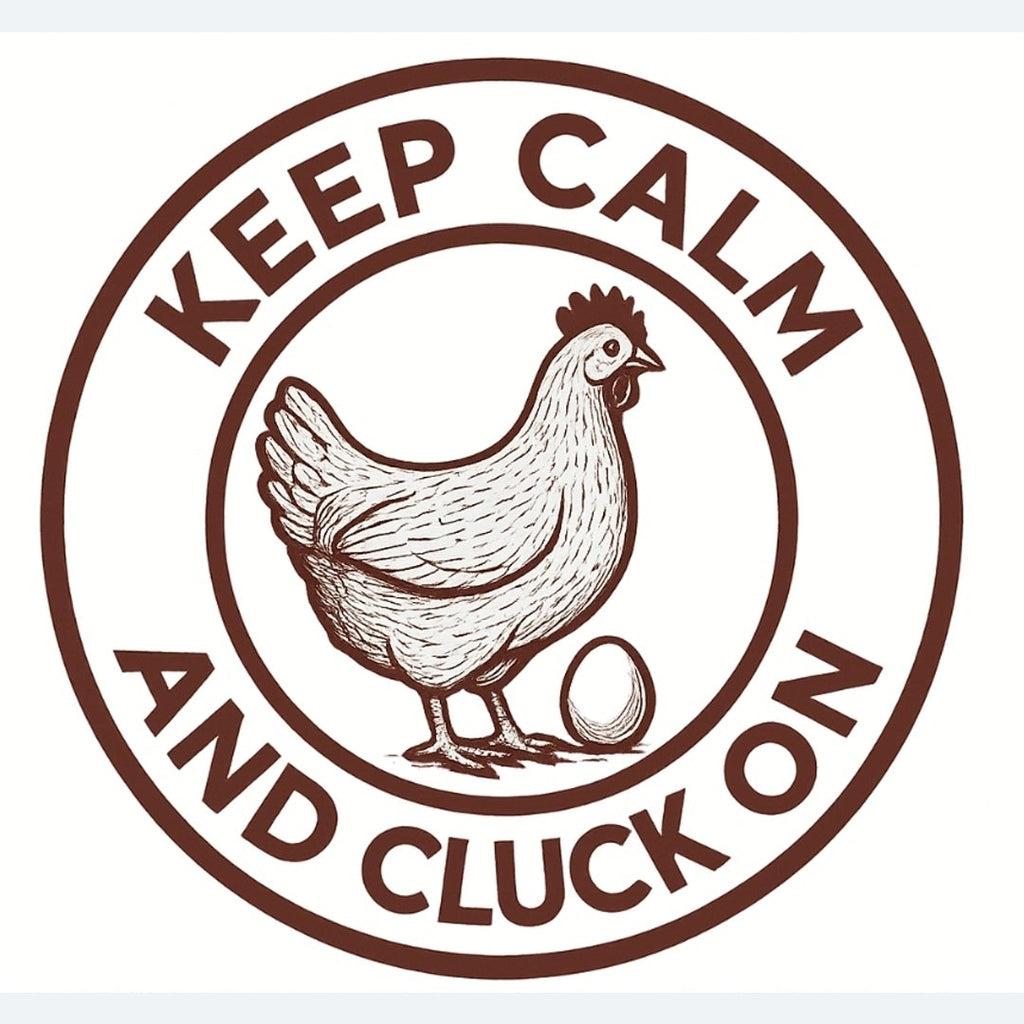 hand knitted emotion support chicken